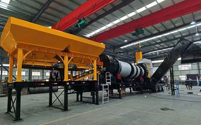 Various lubrication matters related to asphalt mixing plant